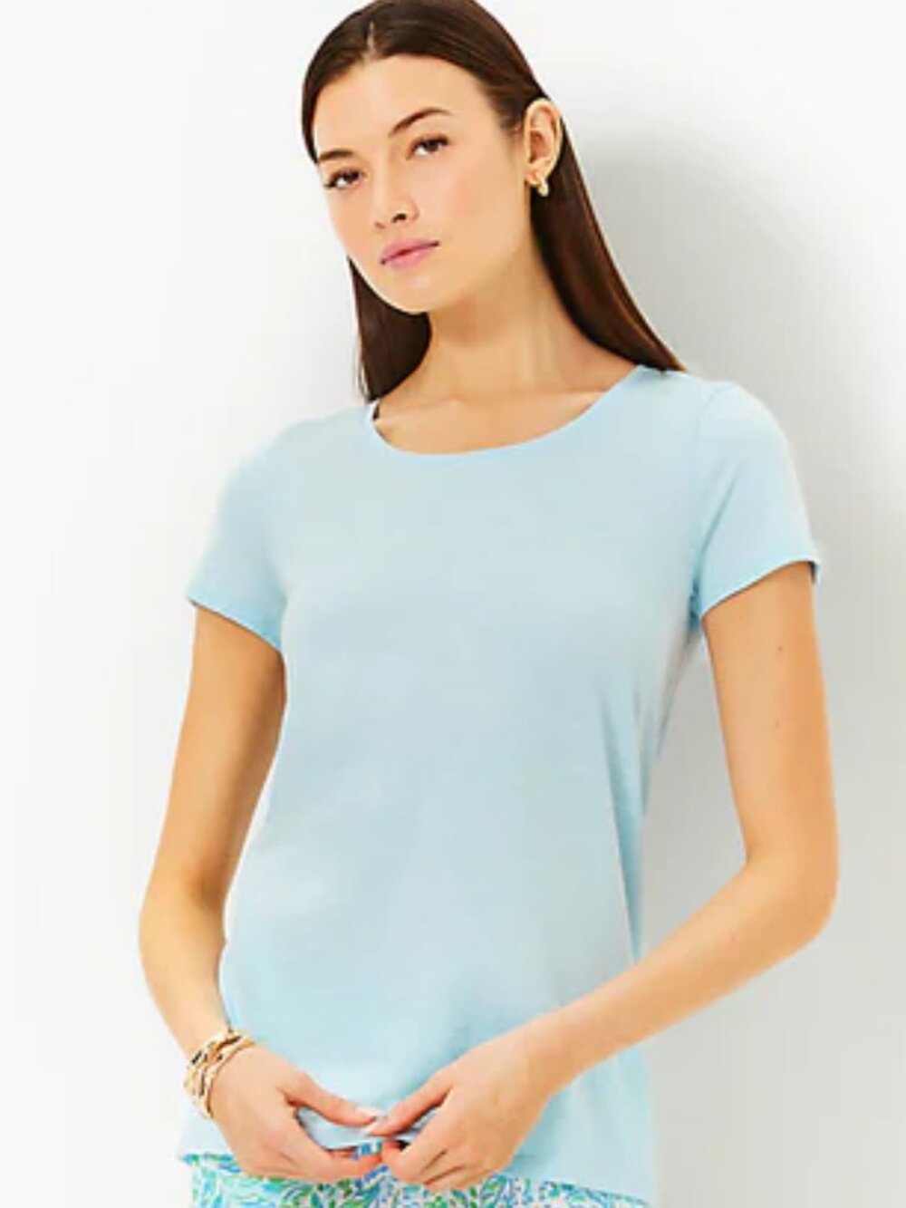 Lilly Pulitzer Etta Scoop-neck Top